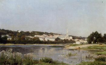 Stanislas Lepine : The Banks of the Saine at St Cloud